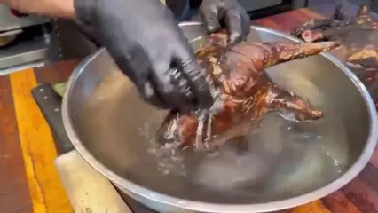 غذای خیابانی در ایران؛ طبخ کله پاچه در تهران