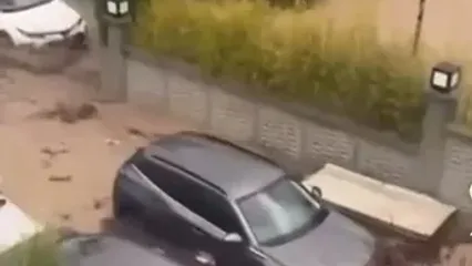 زیر آب رفتن یک شهرستان فقط در ۳۰ دقیقه!