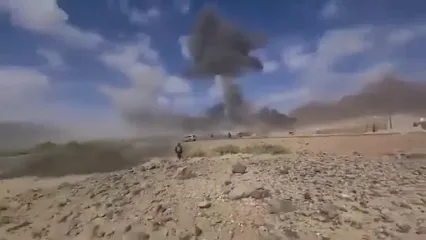 حمله هوایی سنگین عربستان به شرق یمن