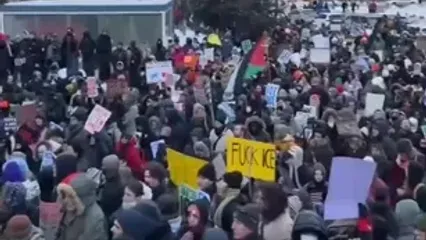 تظاهرات در نیویورک علیه سیاست مهاجرتی ترامپ