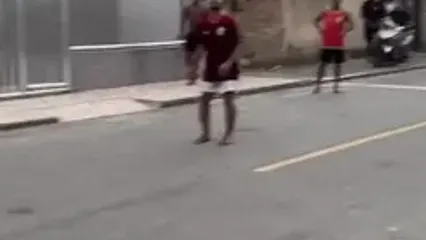 ویدئو: تکنیک سامبایی در کوچه های برزیل با چاشنی جشن گلِ پالمر