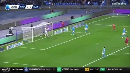 ویدیو: گل اول رم به ناپولی توسط مالن