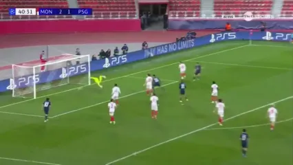 ویدیو: گل دوم پاری سن ژرمن به موناکو توسط اشرف حکیمی