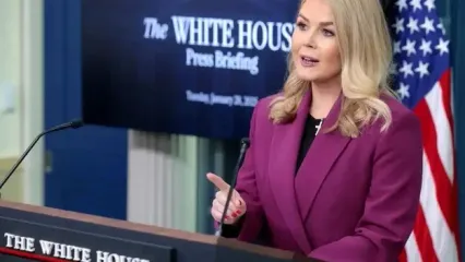 چهره سخنگوی کاخ سفید قبل و بعد از آرایش