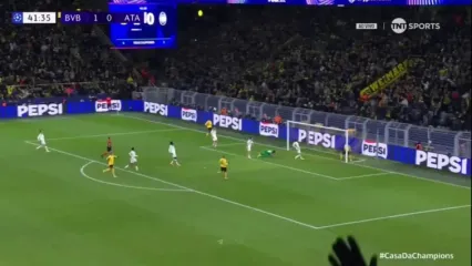 ویدیو: گل دوم دورتموند به آتالانتا توسط بیر