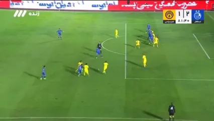 گل دوم استقلال به فجرسپاسی توسط چشمی