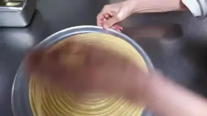 غذای خیابانی در آمریکا؛ نودل با استیک گوشت گاو و جوجه کباب در شیکاگو