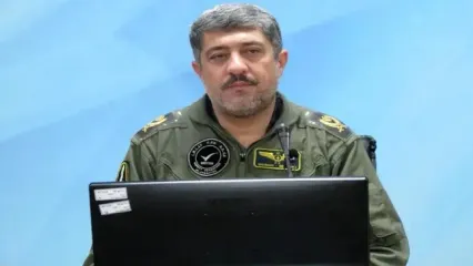 پرواز فرمانده نیروی هوایی ارتش بر فراز شمال‌غرب ایران