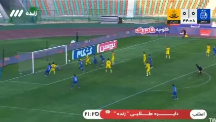 گل اول استقلال مقابل شمس آذر را ببینید