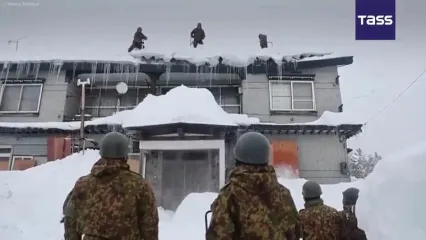 برف‌روبی در ژاپن ده‌ها کشته برجا گذاشت!