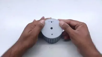 مراحل ساخت چراغ سقفی با لوله پلیکا و لامپ ال ای دی به روش استاد اندونزیایی