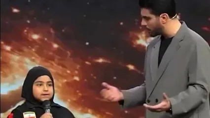 قدرت‌نمایی یک دختر شگفت‌انگیز در برابر هادی چوپان