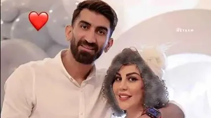 تغییر چهره زمین تا آسمون اکرم بانو همسر علیرضا بیرانوند / چقدر طلا بهش آویزونه