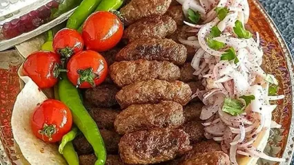 طرز تهیه کوفته کباب ترکی بسیار خوشمزه