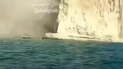 ویدئویی عجیب از لحظه شروع زلزله در عسلویه