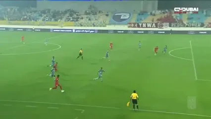 پاس گل سردار آزمون در تقابل شباب الاهلی مقابل الظفره