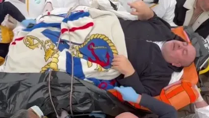 عملیات انتقال بیمار پافیلی با وزن ۳۰۰ کیلوگرم