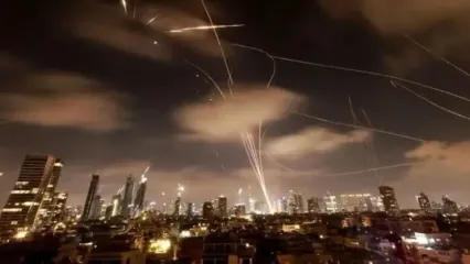 فیلم منتشر نشده از اصابت آخرالزمانی موشک‌های ایران در اسرائیل / نتانیاهو چرا از جنگ می ترسد ؟!