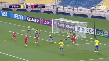 ویدیو: گل اول تراکتور به الغرافه توسط هاشم‌نژاد