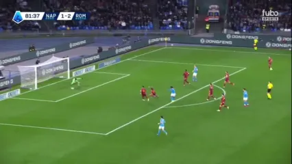 ویدیو: گل دوم ناپولی به رم توسط آلیسون سانتوس