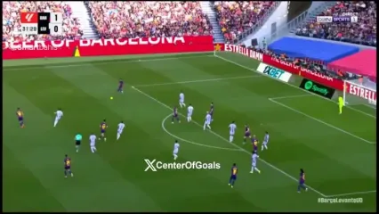 ویدیو: گل دوم بارسلونا به لوانته توسط دی یونگ