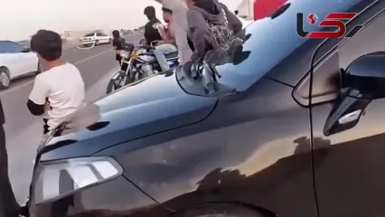 حادثه در حرکات نمایشی؛ پرشیا کنترل را از دست داد