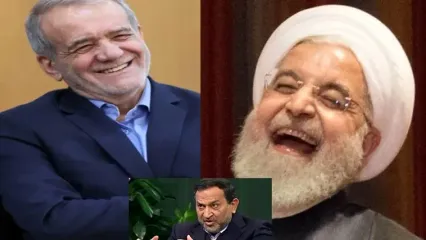 مقایسه جالب پزشکیان و روحانی توسط مقام ارشد سپاه در برنامه زنده / تفاوت کلیدی شان چیست ؟!