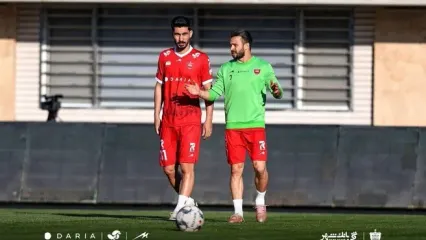 پیام معنادار سروش و شکاری مقابل دوربین‌ها