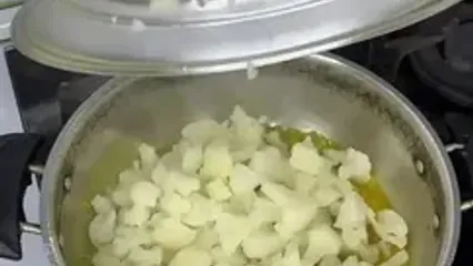 طرز تهیه خوراک گل کلم فوری و ارزان