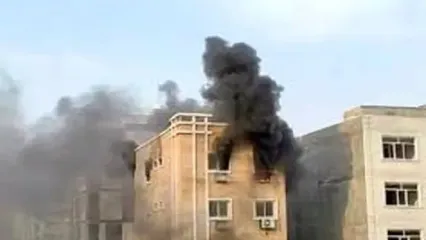 یک آتش‌سوزی در بندرعباس رخ داد