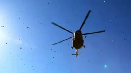 سقوط هلیکوپتر هوانیروز ارتش ایران در درچه اصفهان / خلبان و کمک خلبان شهید شدند