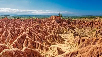 صحرای تاتاکوآ بیابان رنگارنگ کلمبیا