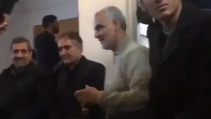 انتشار فیلم کمتر دیده شده از شهیدان حاج قاسم و حاج‌رمضان