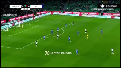 ویدئو: نخستین گل لوئیس گیلرمه برای اسپورتینگ لیسبون
