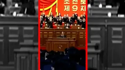 فیلم لحظه اعلام رهبری دوباره کیم جونگ اون