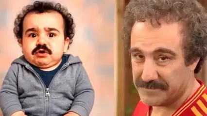 خلاقیت هنرمند ایرانی برای تبدیل بازیگران ایرانی به شخصیت های کارتونی / رونمایی از نسخه خردسال محسن تنابنده، علی صادقی، اکبر عبدی