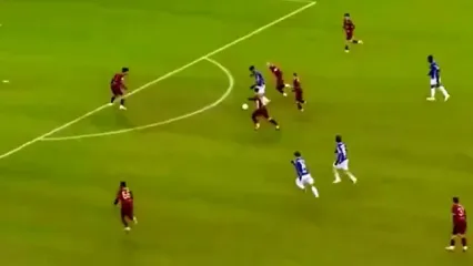 لحظه گل مسی‌وارِ علی قلی‌زاده در لیگ لهستان