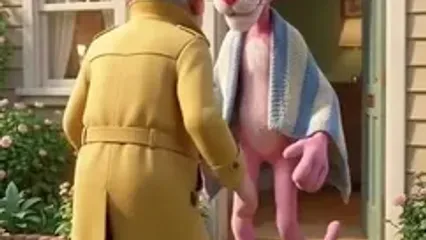 پلنگ صورتی در دوران بازنشستگی