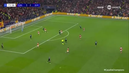 ویدیو: گل چهارم گالاتاسرای به یوونتوس توسط لانگ