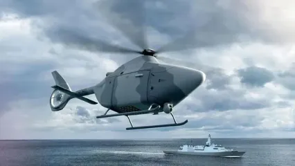 پرواز اولین هلیکوپتر بدون سرنشین «پروتئوس» در بریتانیا؛ گامی تازه در جنگ دریایی هوشمند