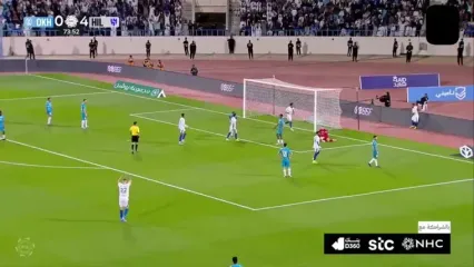 ویدیو: گل پنجم الهلال به الاخدود توسط سالم الدوساری