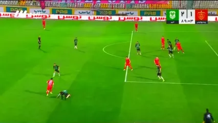 گل اول پرسپولیس به خیبر