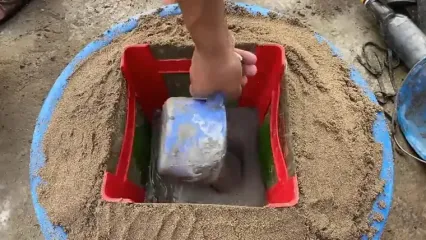 یک ایده خلاقانه برای ساخت میز و صندلی با بطری پلاستیکی و سیمان