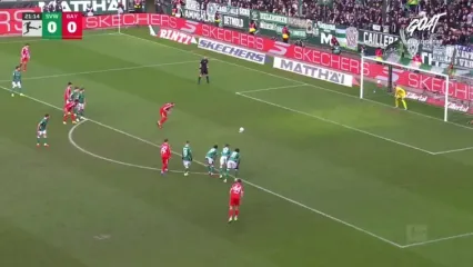 ویدیو: گل اول بایرن مونیخ به وردربرمن توسط هری کین