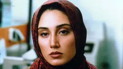حضور هدیه تهرانی در مراسم یکی از جانباختگان دی ماه