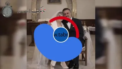 فوری / مهرانه مهین ترابی عروس شد! لورفته از مراسم