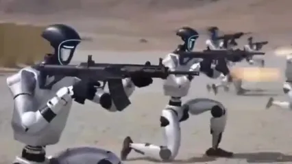 فیلم جنگ بدون تلفات انسانی / ربات ها جای انسان ها را می‌گیرند