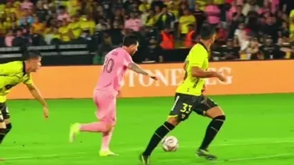 ویدئو: گلزنی مسی در لباس اینترمیامی به یاد بارسلونا