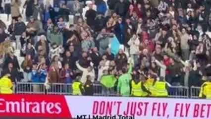 ویدئو: سنگربان بلژیکی دل هواداران رئال را به دست آورد