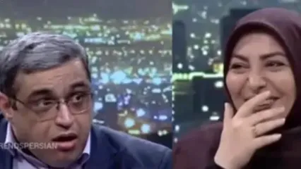 سعید عزیزی و باز خنده های المیرا شریفی مقدم / خانومه میخواد بره خونه مادرش میگه پاشو پاشو بریم مگه منو کجا بردی، شیراز بردی؟ مشهد بردی؟ یدونه خونه ننم میخوای ببری دیگه بابا مرد هم انسانه